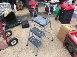 lot 101 image: Worlds Greatest Folding Step Ladder