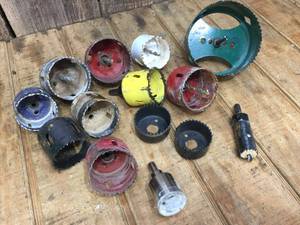lot 110 image: Variety Hole Saws