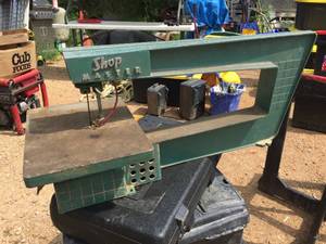 lot 144 image: Vintage Shop Master Scroll Saw Accessory
