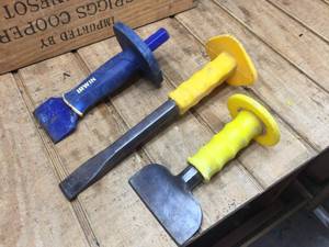 lot 167 image: 3 Hammer Chisels