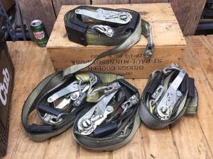 lot 176 image: 4 Truck Ratchet Straps 2 x 10