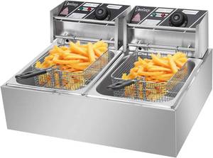 lot 312 image: Zokop Electric Turkey Deep Fryer Kit with Basket