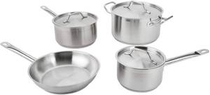 lot 337 image: Cookware Set,vigor 8-Piece Stainless Steel