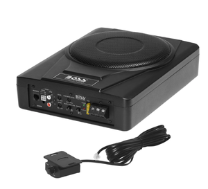 lot 345 image: BOSS Audio Systems BASS8 8 Inch Under Seat Powered Car Subwoofer
