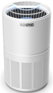lot 27 image: RENPHO Large Room Air Purifier 960 Ft, Air Quality Monitor, Smart AutoSleep Mode