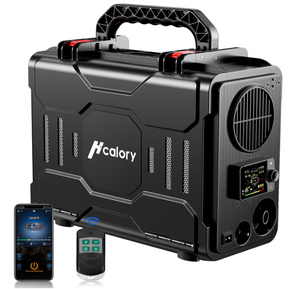 lot 28 image: HCALORY 12V Portable Diesel Air Heater, 5KW All-in-One Diesel Parking Heater