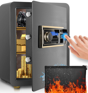lot 93 image: Diosimo Fireproof Safe Biometric Safe Box Fireproof Waterproof 2.5 Electronic Digital Security Safe