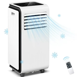 lot 97 image: Besttey 5,000 BTU (8,000 BTU ASHARE) 3-in-1 Portable Air Conditioner, Dehumidifier, Air Conditioner,Fan in One, Equipped with 24-Hour Timer