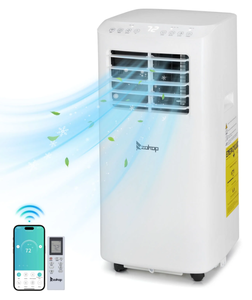 lot 112 image: ZOKOP 6000BTU (9000BTU ASHRAE) Portable Air Conditioners, Smart WIFI Remote Control, 3-in-1 Portable AC Unit