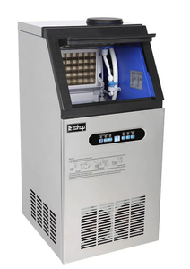 lot 131 image: Zokop ZK-150 120V 495W 150lbs68kg24h Ice Maker Stainless Steel Transparent