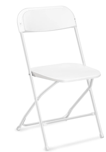lot 208 image: 10PCS Ktaxon Folding Chair, Plastic Stackable Seat, Plastic Dining Chairs