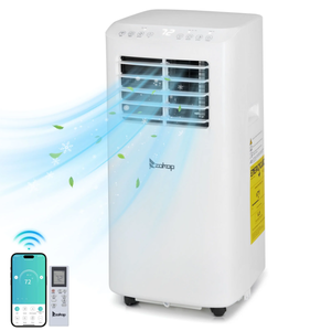 lot 222 image: ZOKOP 6000BTU (9000BTU ASHRAE) Portable Air Conditioners, Smart WIFI Remote Control, 3-in-1 Portable AC Unit