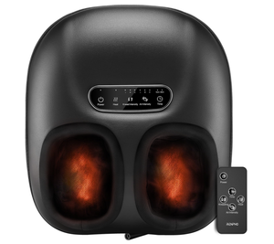 lot 245 image: RENPHO Foot Massager Shiatsu Machine with Heat, FSA HSA Approved