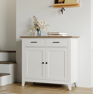 lot 511 image: Homfa Entryway Storage Cabinet, Sideboard with 2 Drawers for Kitchen Living Room