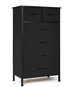 lot 410 image: RichYa Chest of 6 Drawers, Drawer Dresser storage organizer for Bedroom