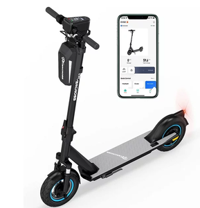 lot 416 image: EVERCROSS Electric Scooter Adults, 10  Solid Tires, 500W Motor up to 19 MPH, 22 Miles Long-Range Battery