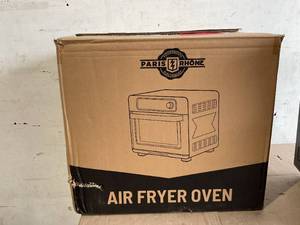 lot 330 image: Restored Paris Rhone PE-AF006-WM-BLACK 24 in 1 Large Air Fryer