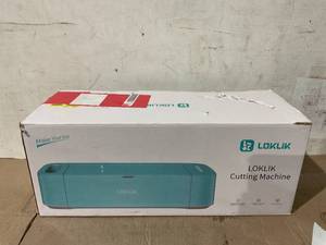 lot 214 image: Loklik Crafter Vinyl Cutter Machine for All Crafts, Cutting Machine for Vinyl, Iron On, Cardstock
