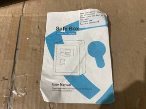 lot 227 image: Diosmio Safe Box Home Safe, 4.2Ct Large Safe Box Fireproof Waterproof