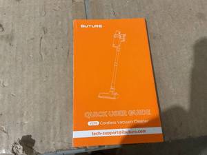 lot 232 image: Buture Cordless Stick Vacuum Cleaners 55mins 450W 38KPa with Touch Display Powerful Lightweight Vacuum Cleaner
