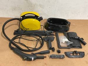 lot 148 image: Cheflaud 1500W Multi-Purpose Steam Cleaner, Household Steamer