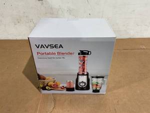 lot 152 image: VAVSEA 1000W Smoothie Blender for Shakes and Smoothies, 3 IN1 Kitchen Personal Blenders and Grinder Combo
