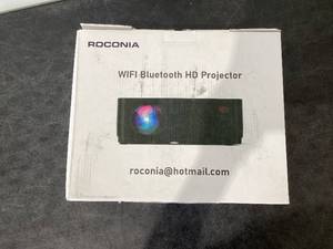 lot 544 image: Roconia 5G WiFi Bluetooth Native 1080p Projector, 12000LM