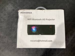 lot 580 image: Roconia 5G WiFi Bluetooth Native 1080p Projector, 12000LM