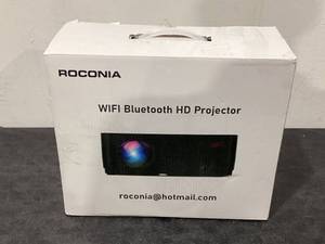 lot 581 image: Roconia 5G WiFi Bluetooth Native 1080p Projector, 12000LM