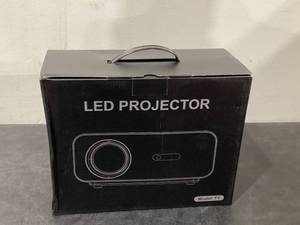 lot 593 image: HOMPOW Mini Portable Projectors F1