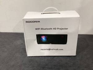 lot 594 image: Roconia 5G WiFi Bluetooth Native 1080p Projector, 12000LM