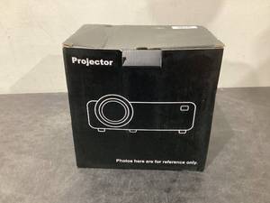 lot 597 image: Panseba Mini Projector with Projector Screen,