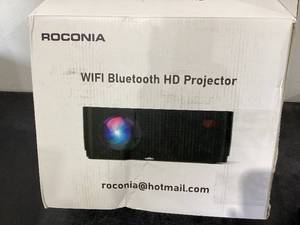 lot 283 image: Roconia 12000LM Full HD Movie Projector