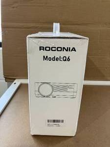 lot 555 image: Roconia 5G WiFi Bluetooth Native 1080p Projector, 12000LM
