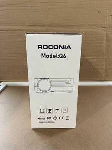 lot 558 image: Roconia 5G WiFi Bluetooth Native 1080p Projector, 12000LM