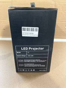 lot 560 image: HOMPOW Mini Portable Projectors F1