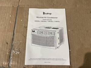 lot 42 image: ZOKOP WiFi Enabled 12000 BTU Smart Air Conditioner Window Unit with Heat and Dehumidifier