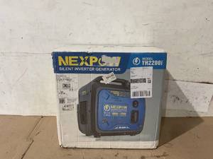 lot 3 image: NEXPOW YH2200i 2500-Watt Portable Inverter Generator