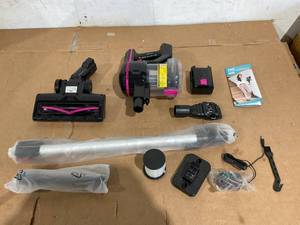 lot 195 image: INSE Lightweight Cordless Stick Vacuum Cleaner 25kPa with 45min Runtime for Carpet Floor Pet Hair N520