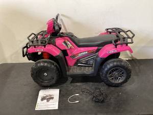 lot 184 image: Maritcute 12V Kids ATV Quad 4-Wheel Ride-On with LED Lights