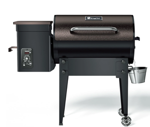 lot 83 image: KingChii 456 SQ.IN Wood Pellet Grill Smoker with Auto Temperature Control for Outdoor RV BBQ