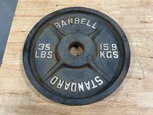 lot 34 image: 35LB Barbell