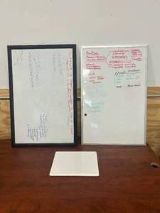 lot 94 image: Lot of 3 White Boards