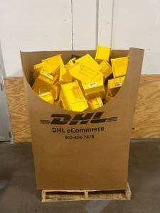 lot 105 image: Large Gaylord Filler with ULINE Bins S-12419