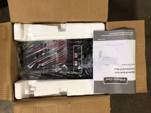 Magic Chef 27 lbs. Bullet Ice Countertop Ice Maker in Stainless Steel  Customer Returns See Pictures