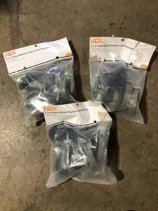 Lot of HDX 4 in. Industrial Casters with Bumper (4-Pack)  Customer Returns See Pictures