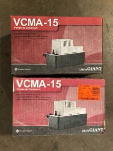 Lot of  Little Giant 115-Volt Automatic Condensate Removal Pump   Customer Returns See Pictures