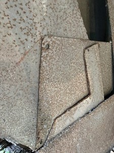 Flat steel