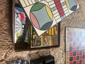 Vintage games and books