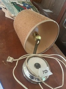 Vintage wall lamp and mirror